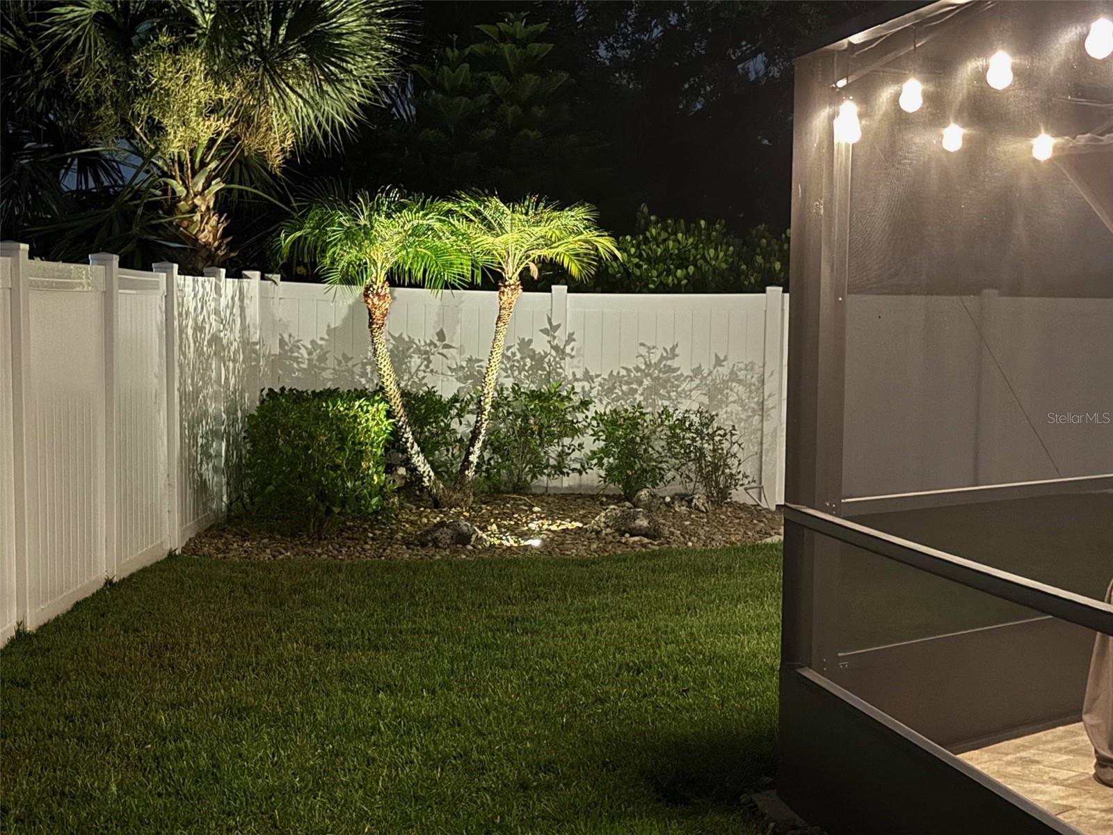 Beautiful landscape lighting