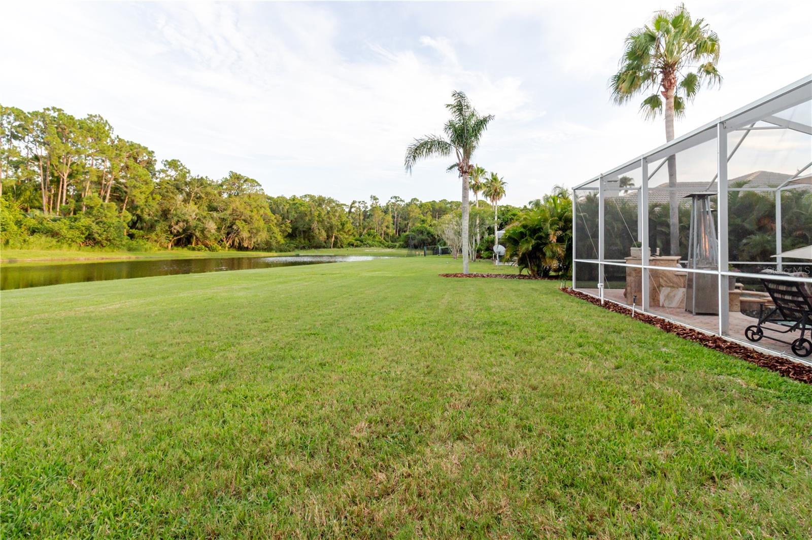 Huge backyard