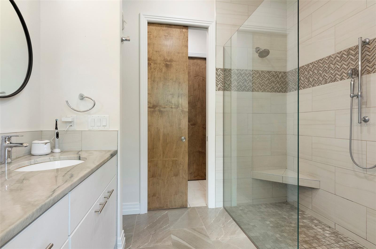 Primary Bathroom - Huge Walk-In Shower