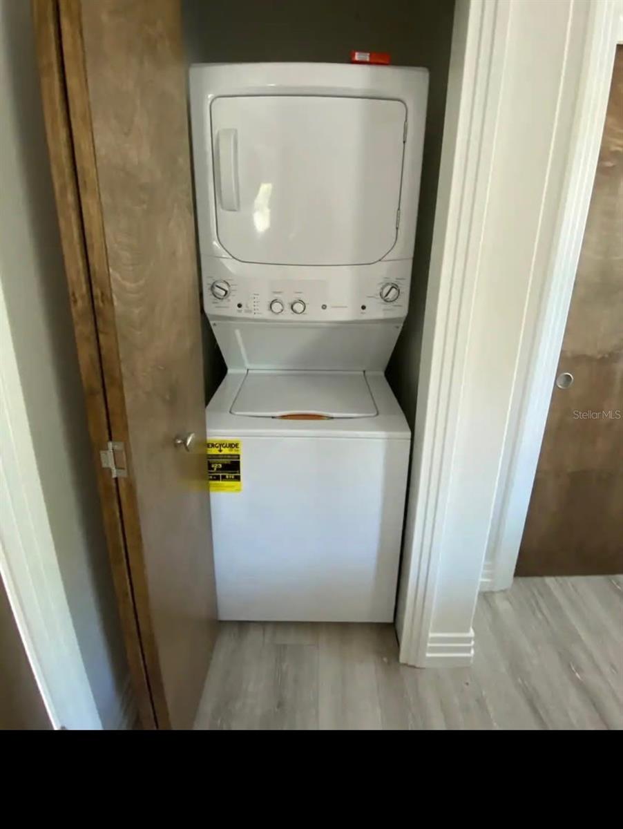 Interior Washer and Dryer in Apartment