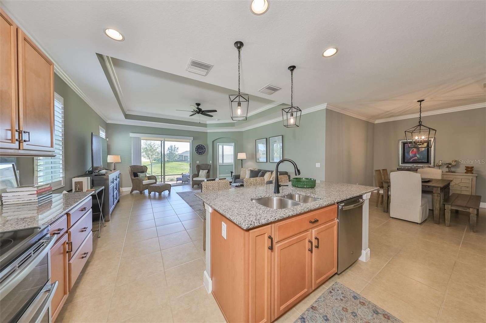 Whip up a gourmet meal in this wonderfully large kitchen.