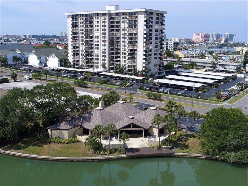 LARGE CLUBHOUSE ACROSS THE STREET
