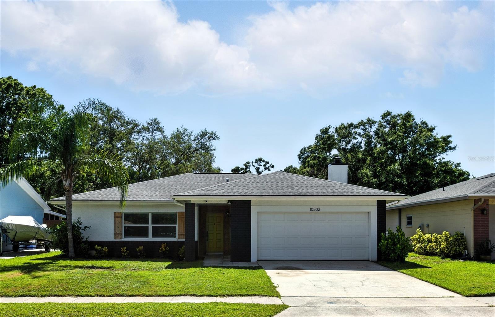 Fresh curb appeal with newer roof, windows, and HVAC — all replaced in 2019.