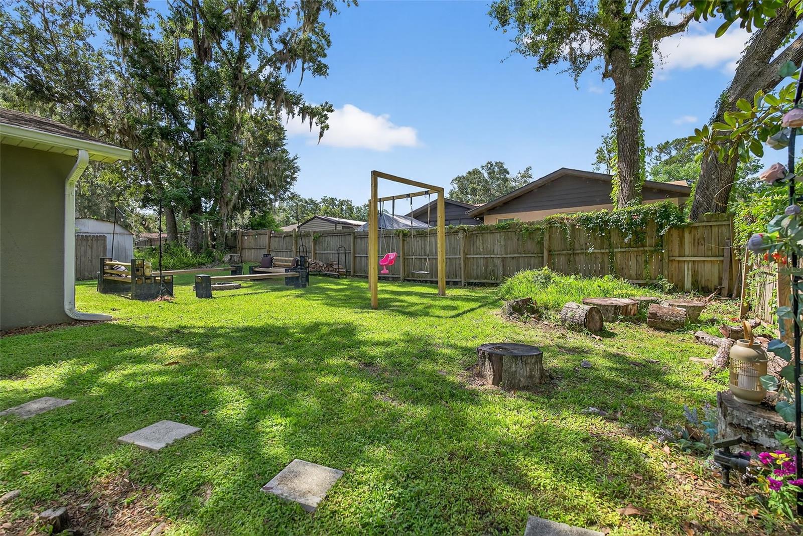 Back yard