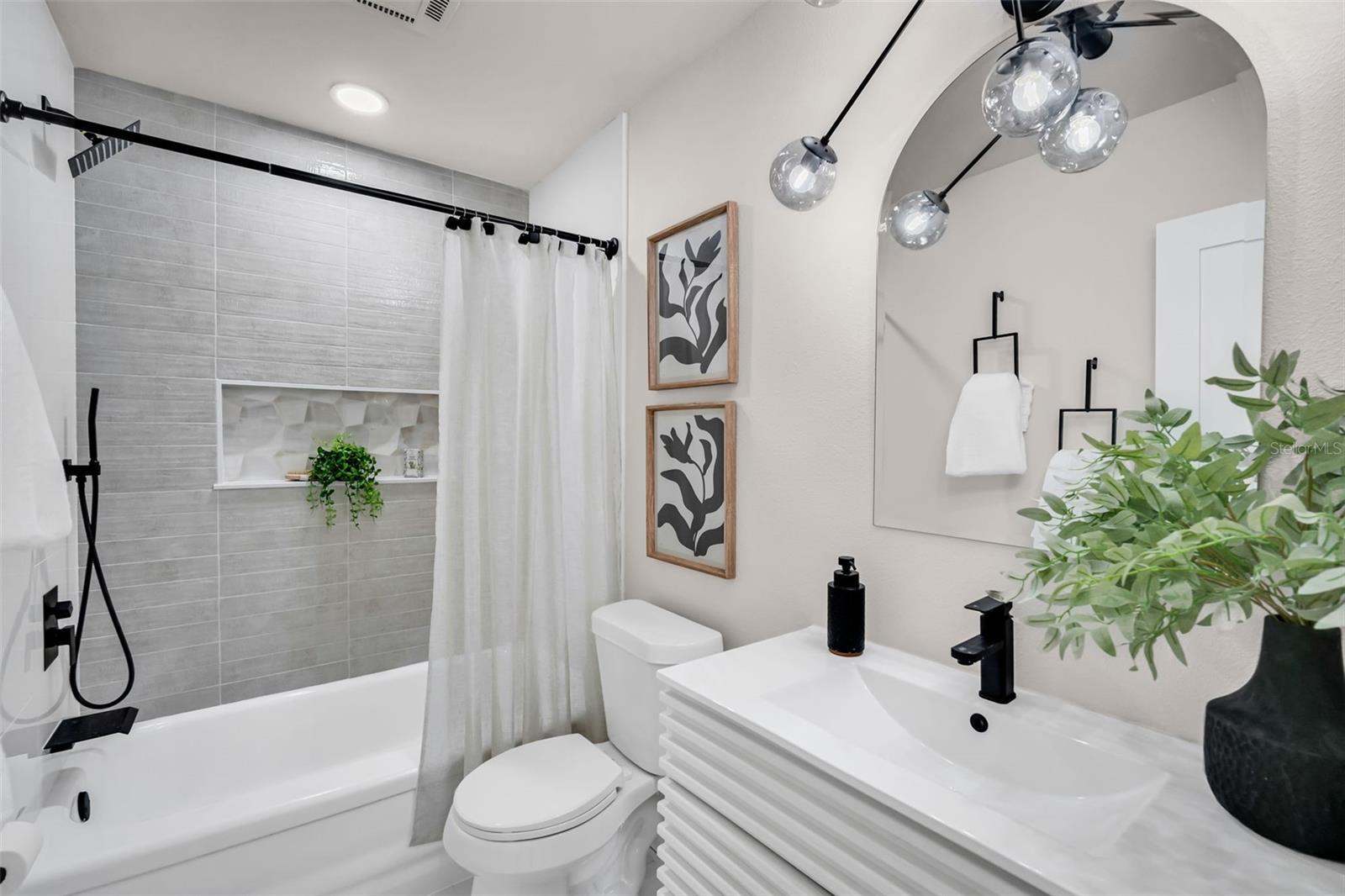 Hallway Bathroom