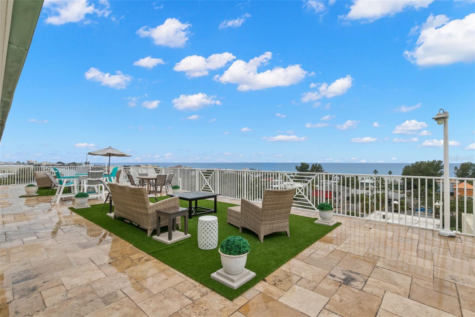 HUGE Private Terrace for the Exclusive Use of this Condo!