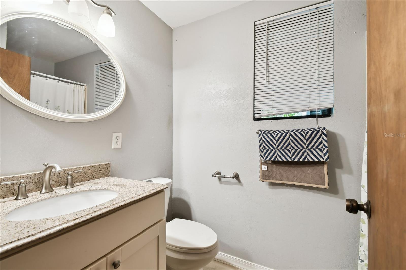 ADU (Ground Level) Bathroom in Garage