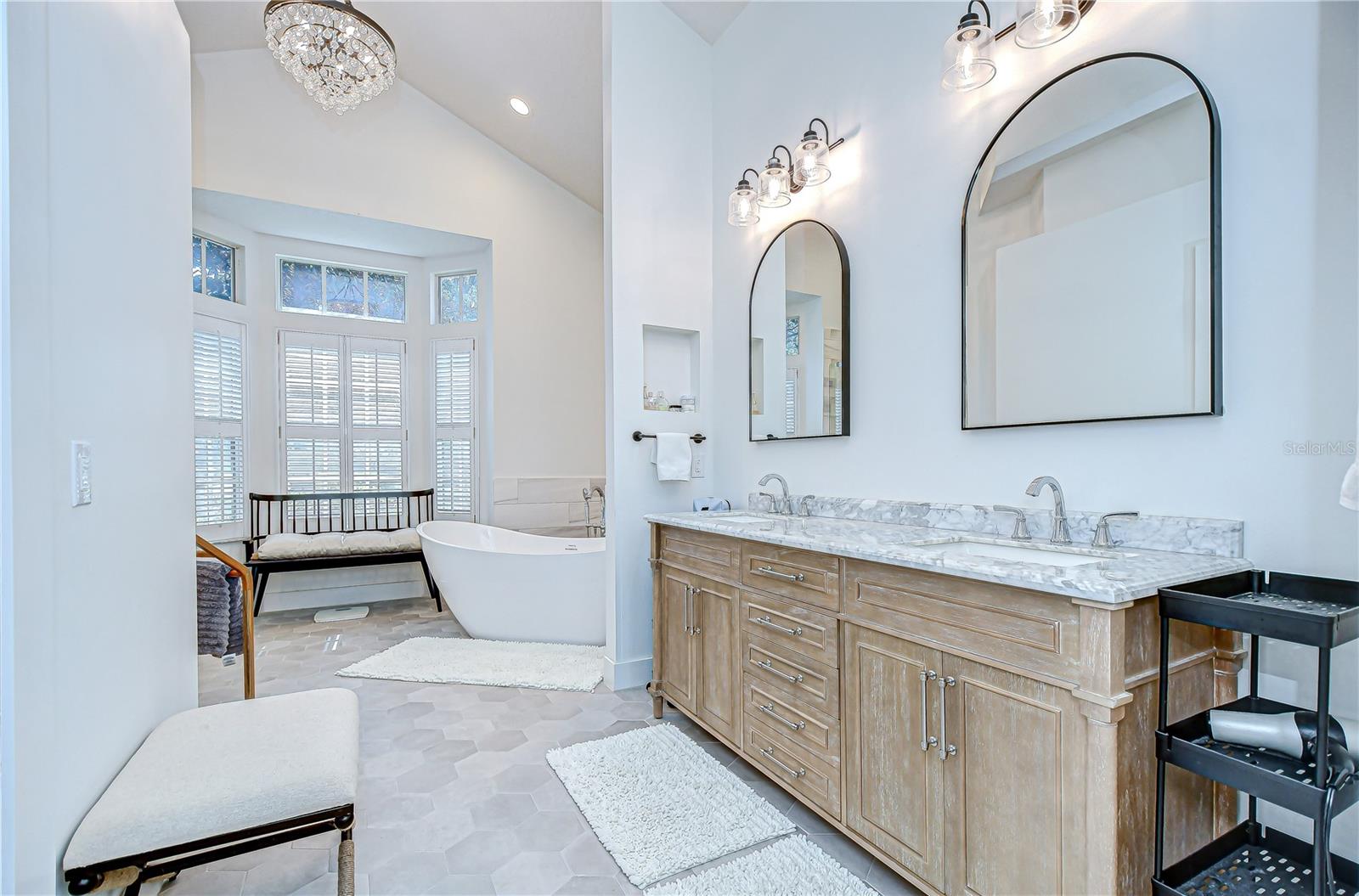Remodeled primary bathroom!