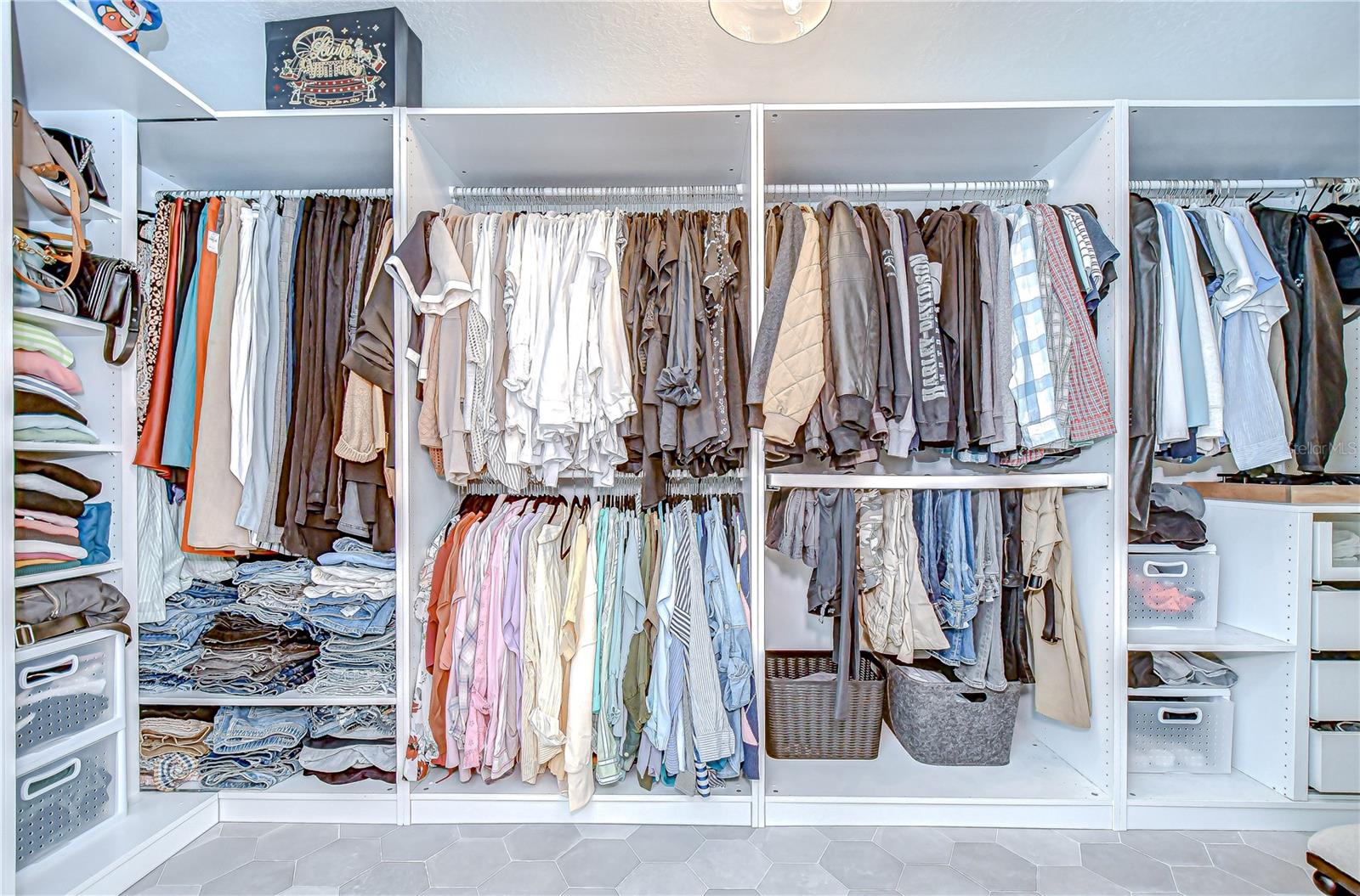 Stunning custom closet!