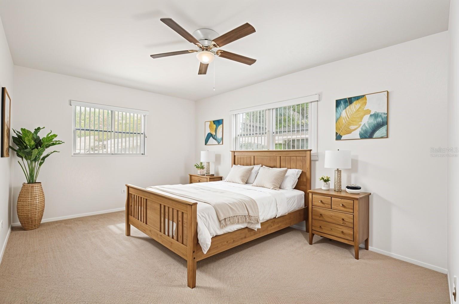 Want the same room? This "Virtually Staged" furniture can be purchased.