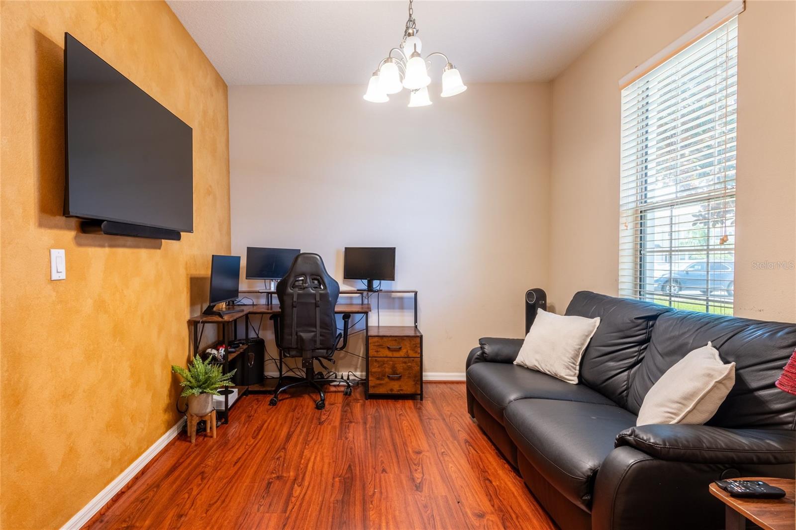 This room could also be a dining area.