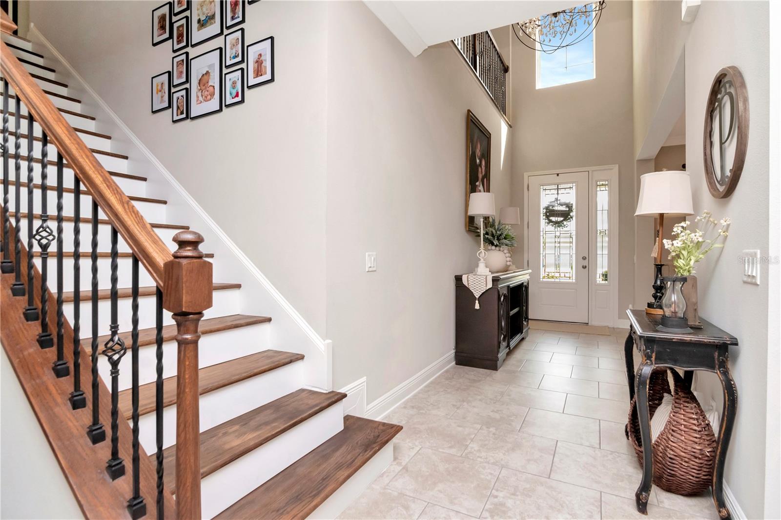 Beautiful Hardwood Staircase