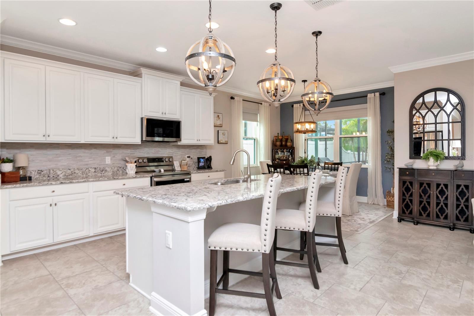 Kitchen with 42 inch cabinetry