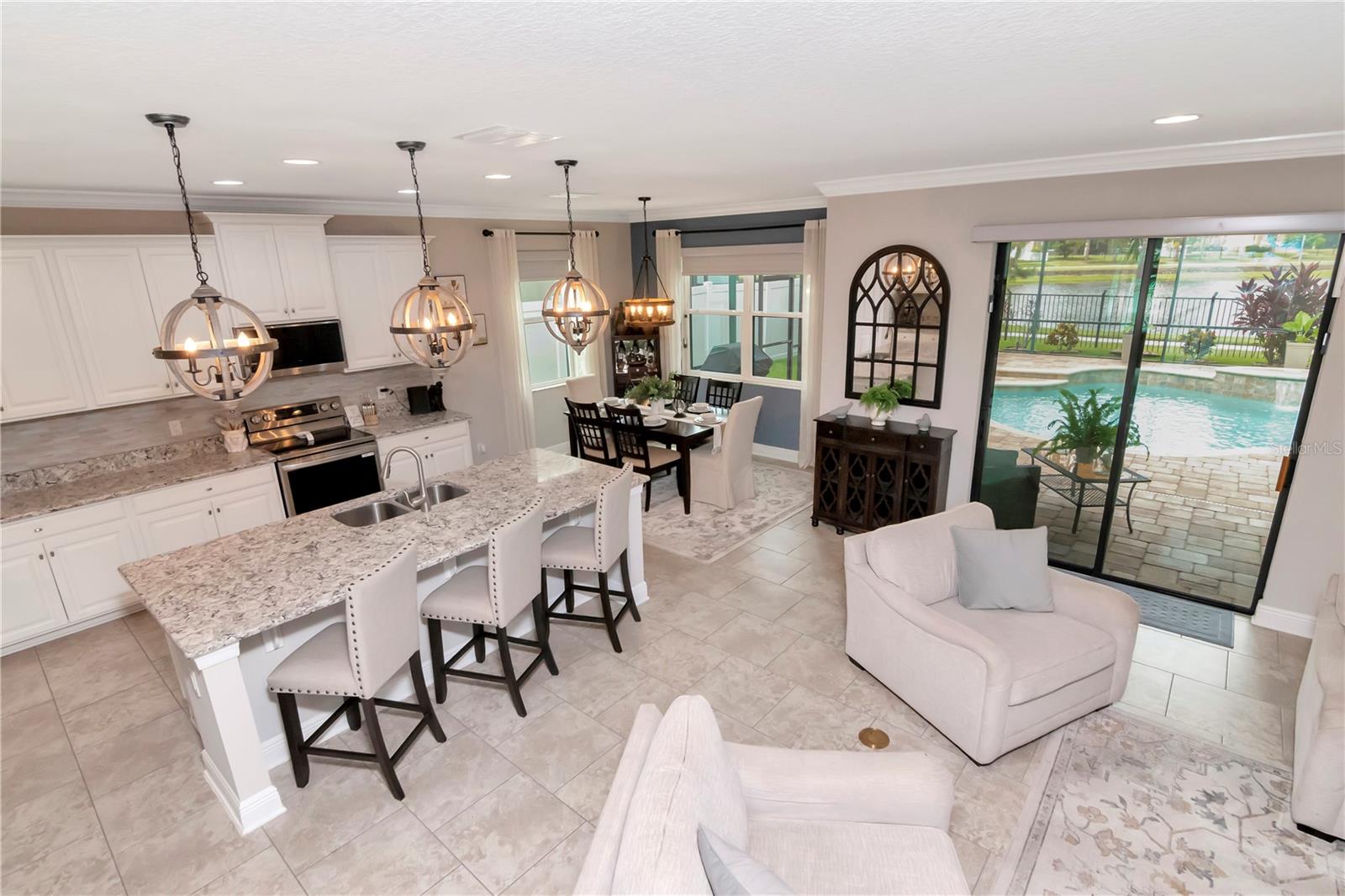 Overview of Kitchen and Dining