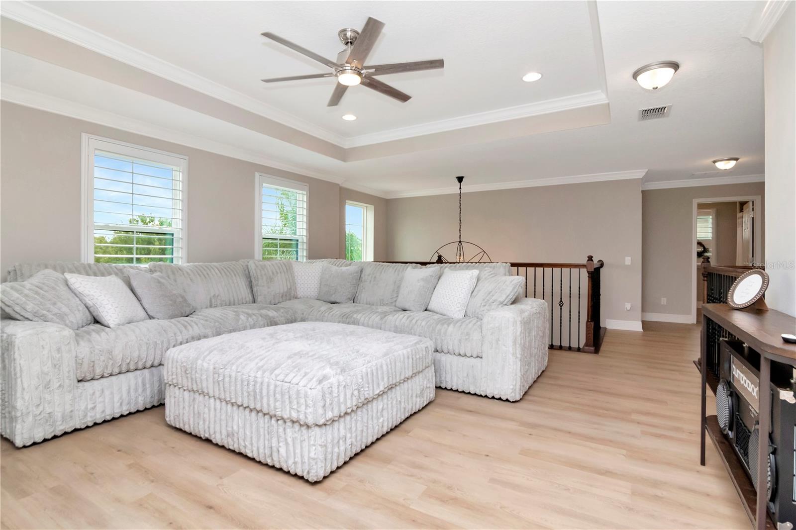 Upstairs Living