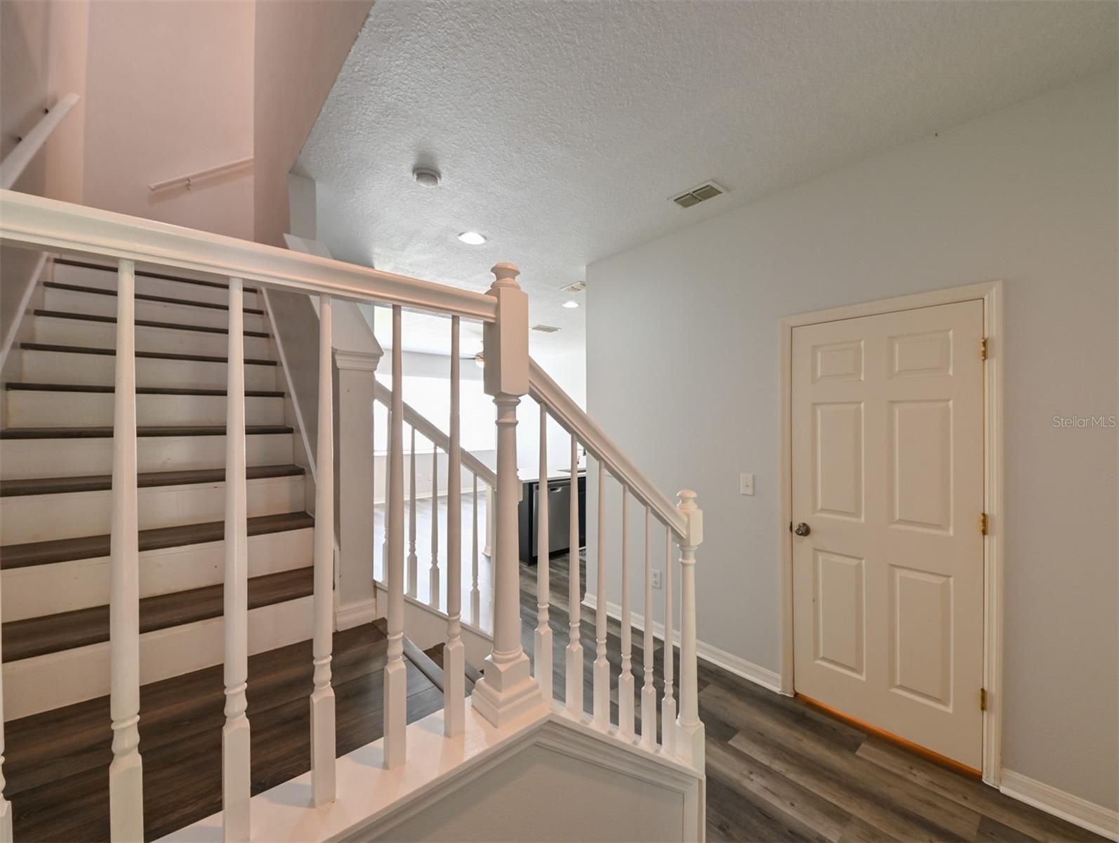 Front Entry Area, door leads to first floor bathroom.