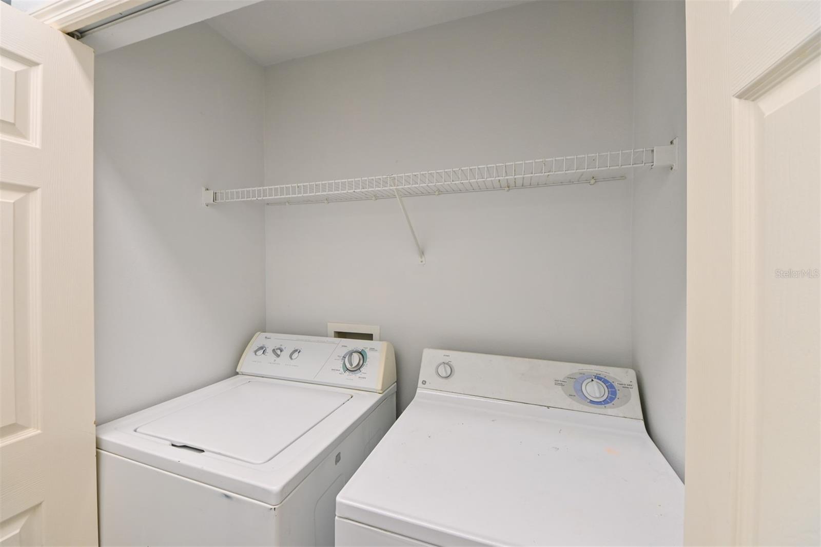 Inside laundry!