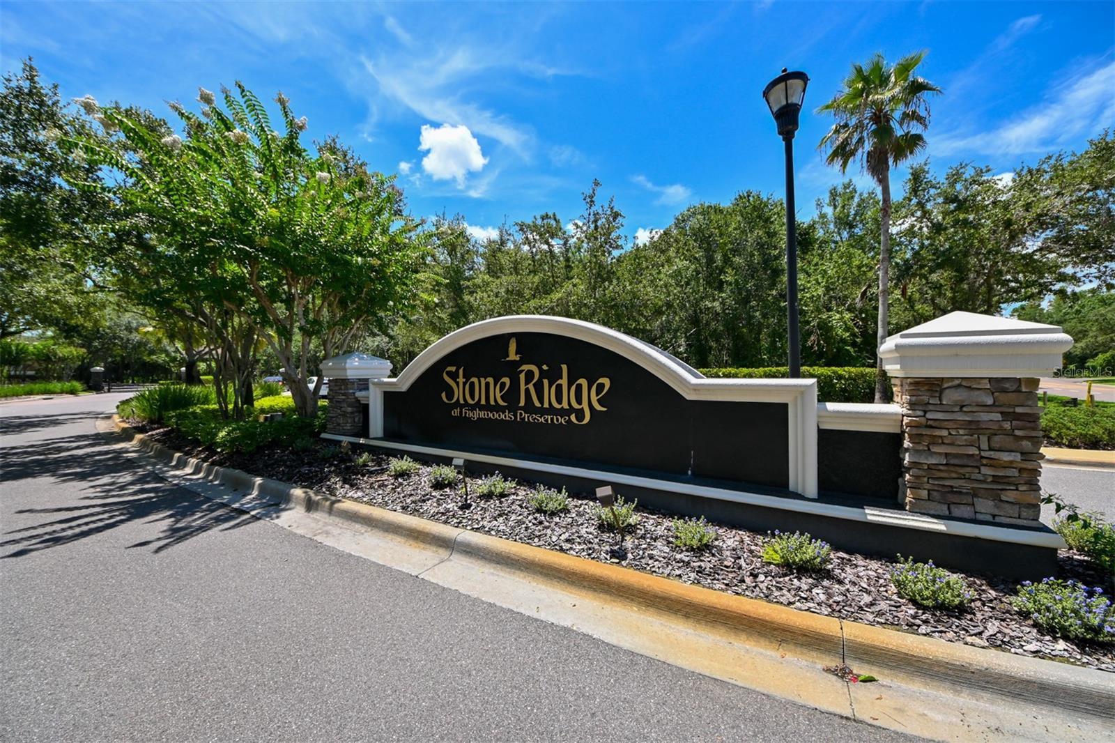 Entrance to community.