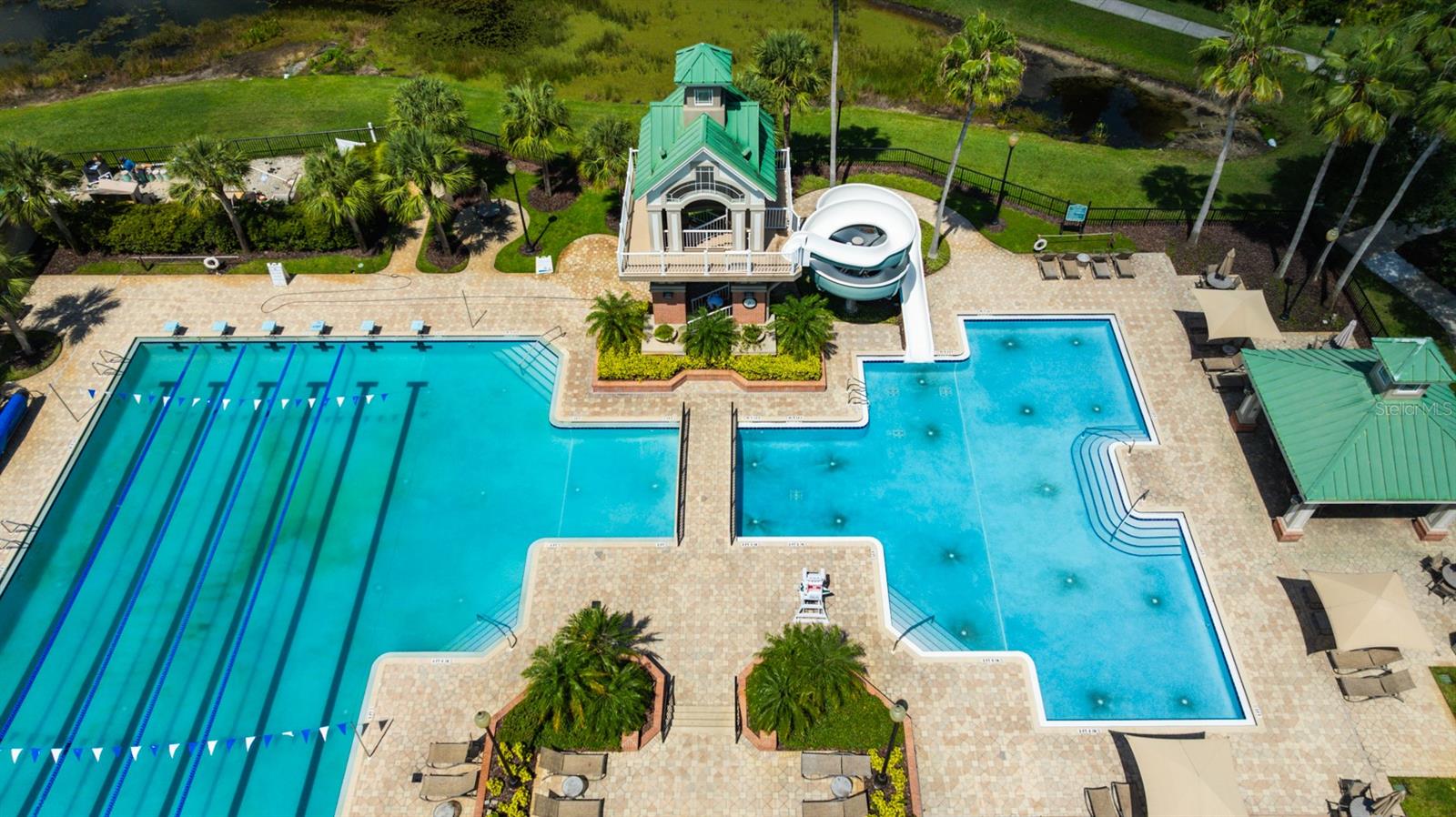 Swimming pool.