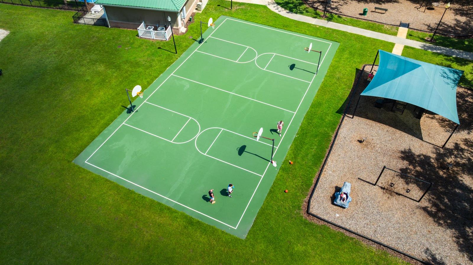 Basketball Courts.