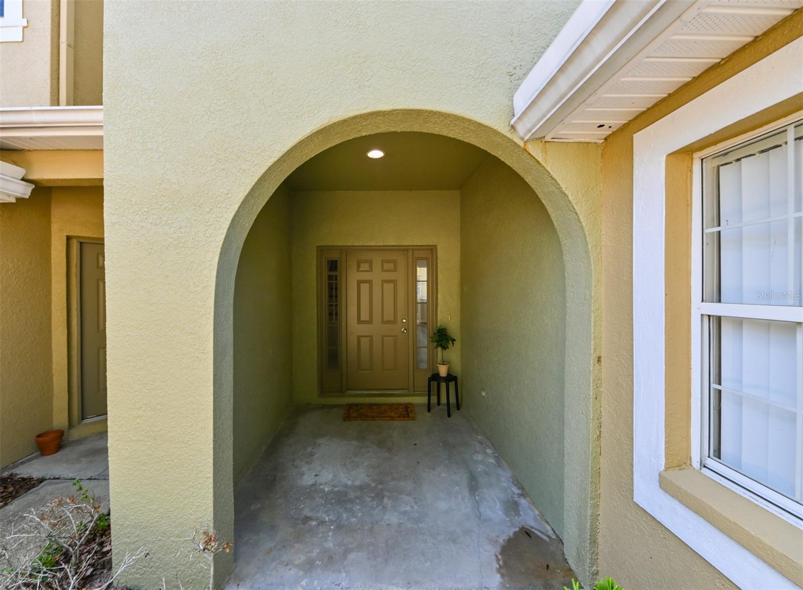 Covered Front Porch