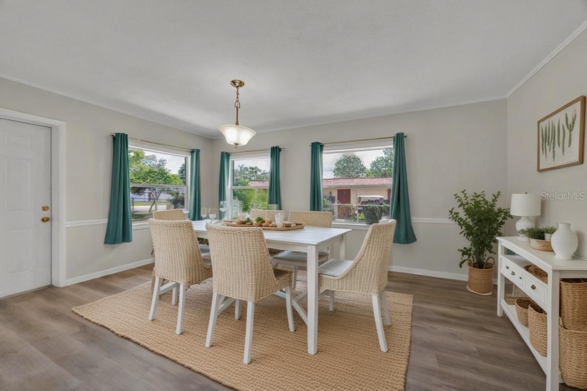 Dining Room - staged