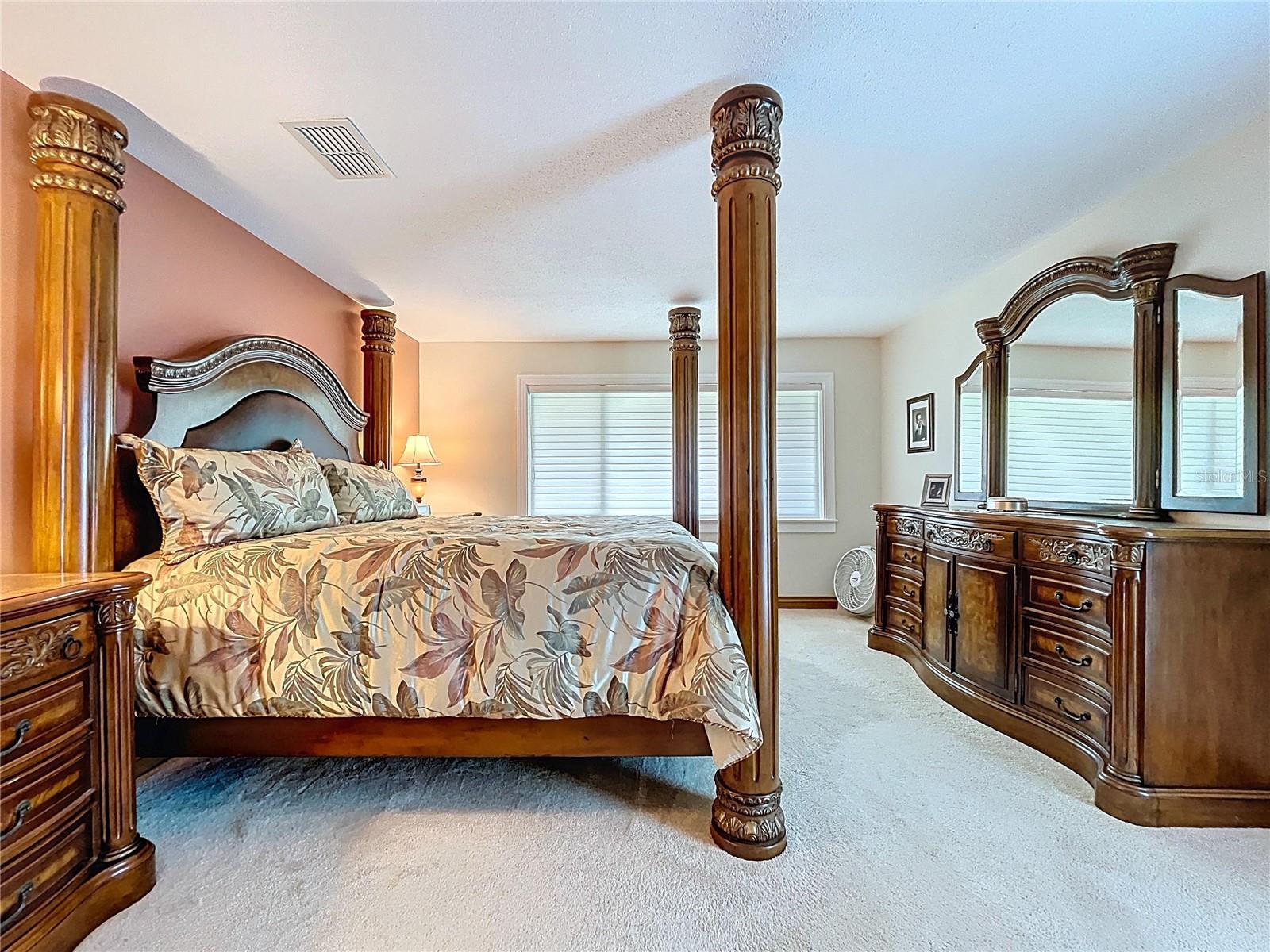 The Primary suite is massive at 22' by 13.5' and offers a walk-in closet and en-suite bathroom.