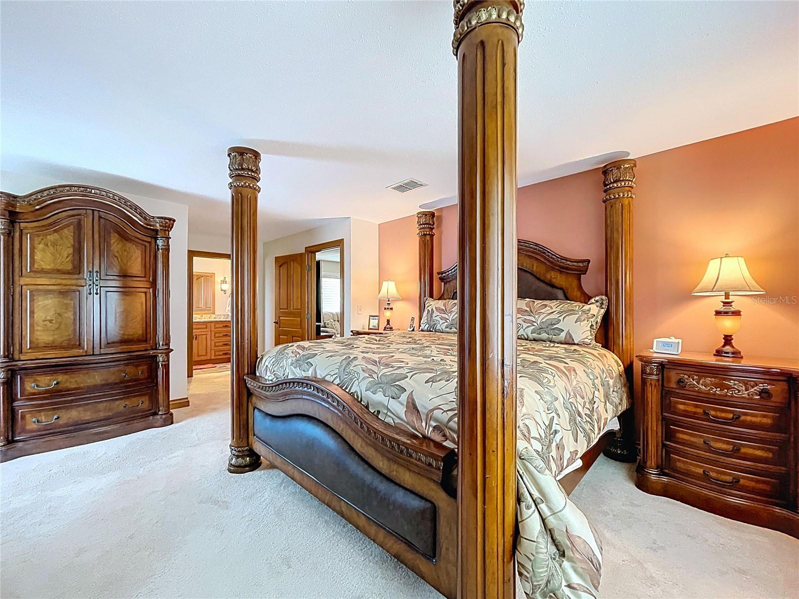 The Primary suite is massive at 22' by 13.5' and offers a walk-in closet and en-suite bathroom.