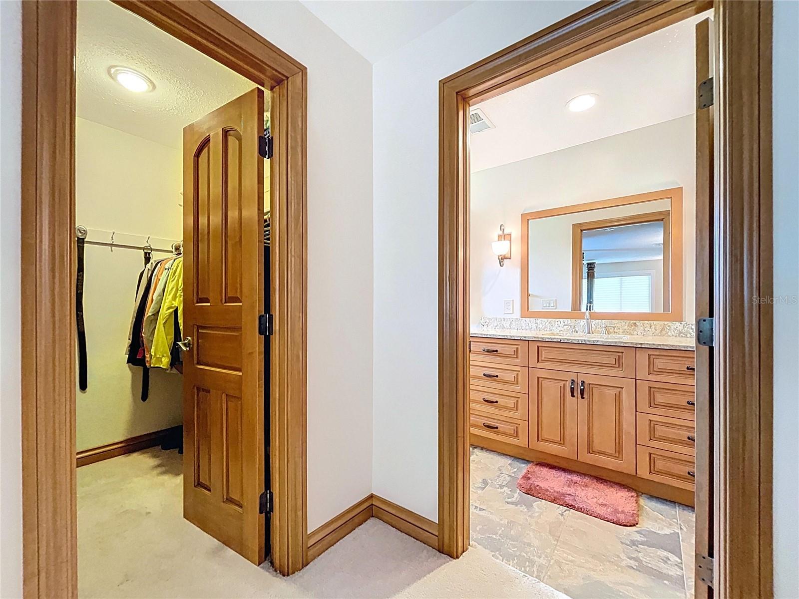 The Primary suite is massive at 22' by 13.5' and offers a walk-in closet and en-suite bathroom.
