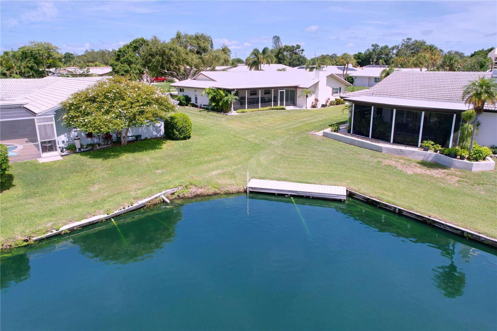 Lake views!  Well maintained neighborhood lake is private and only accessible by the owners on the lake.