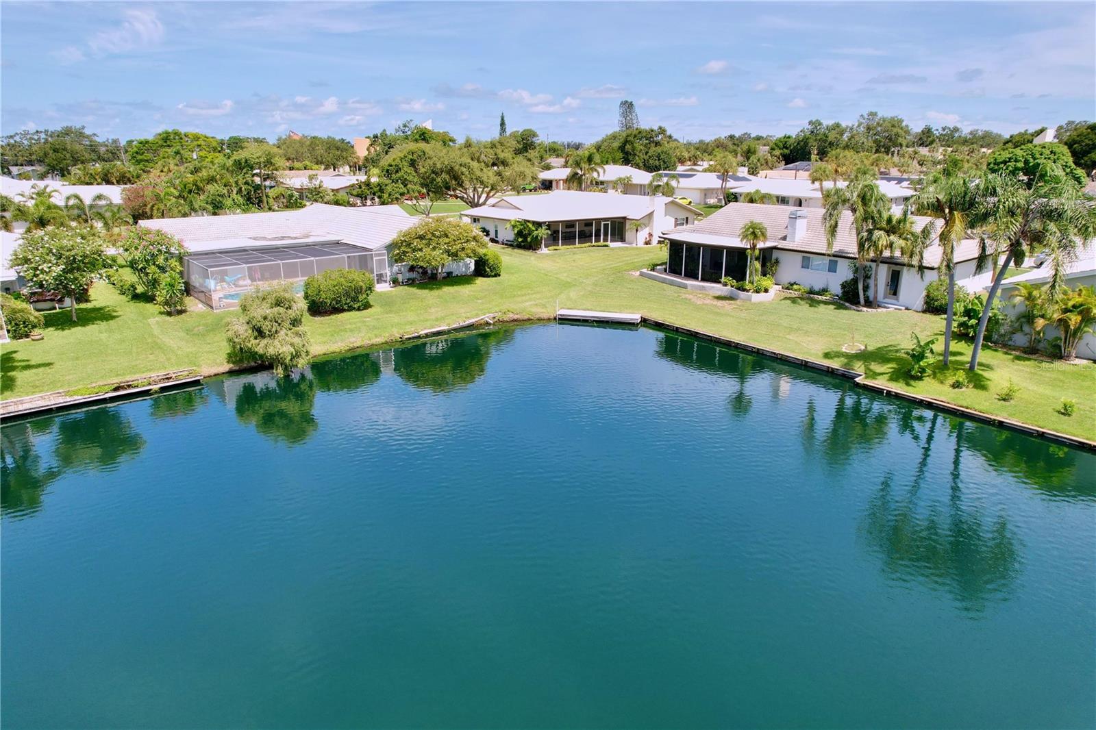 Lake views!  Well maintained neighborhood lake is private and only accessible by the owners on the lake.