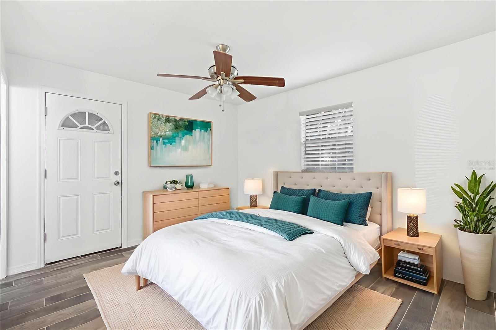 Virtually Staged - Bedroom with En-Suite