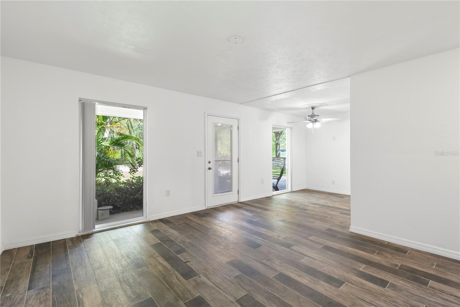 Living and Dining Rooms