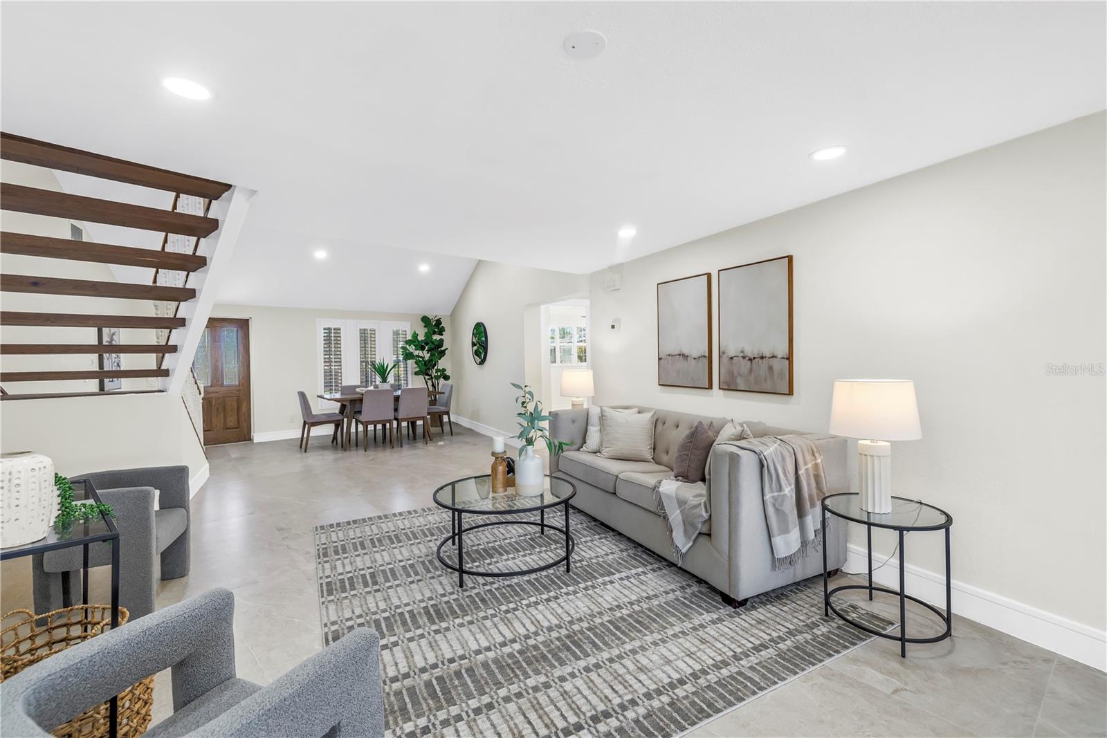 Living room.