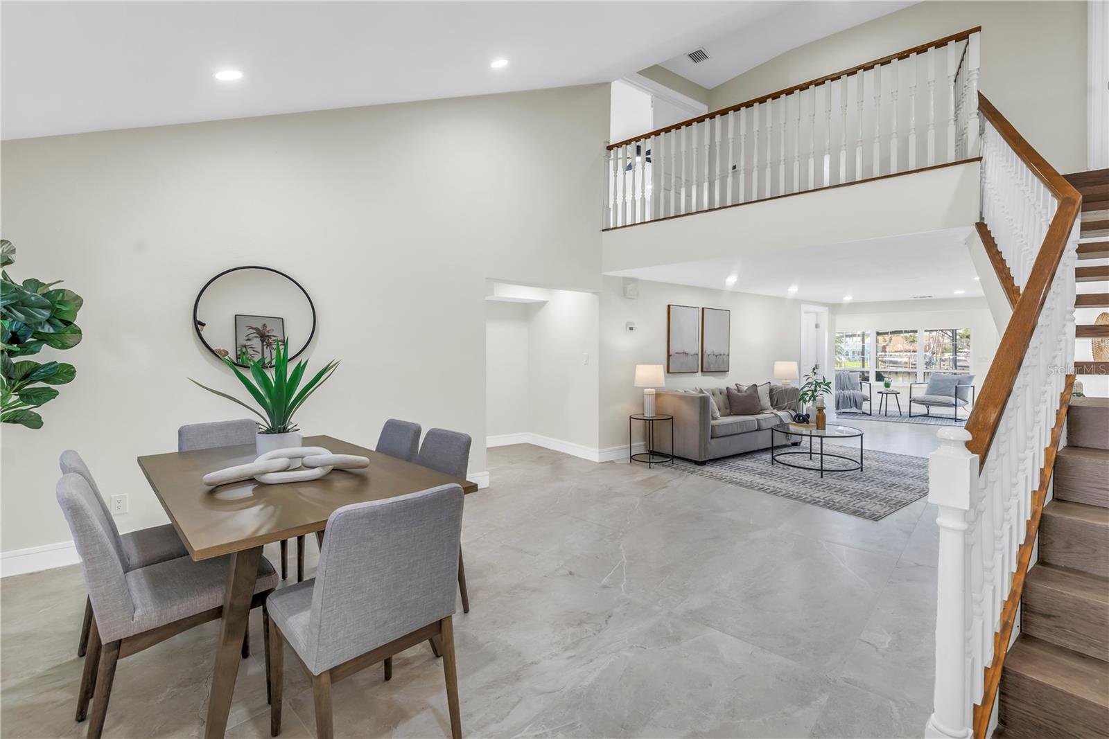 Dining room near front entry.