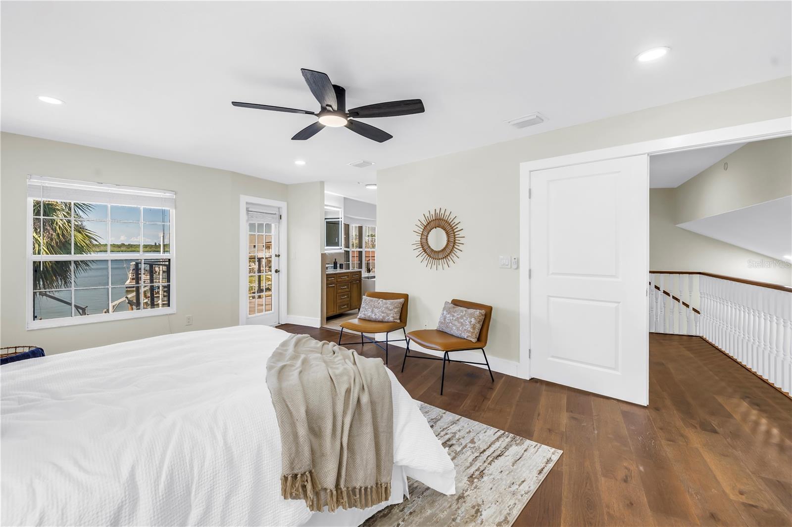 Owners suite features two walk-in closets.