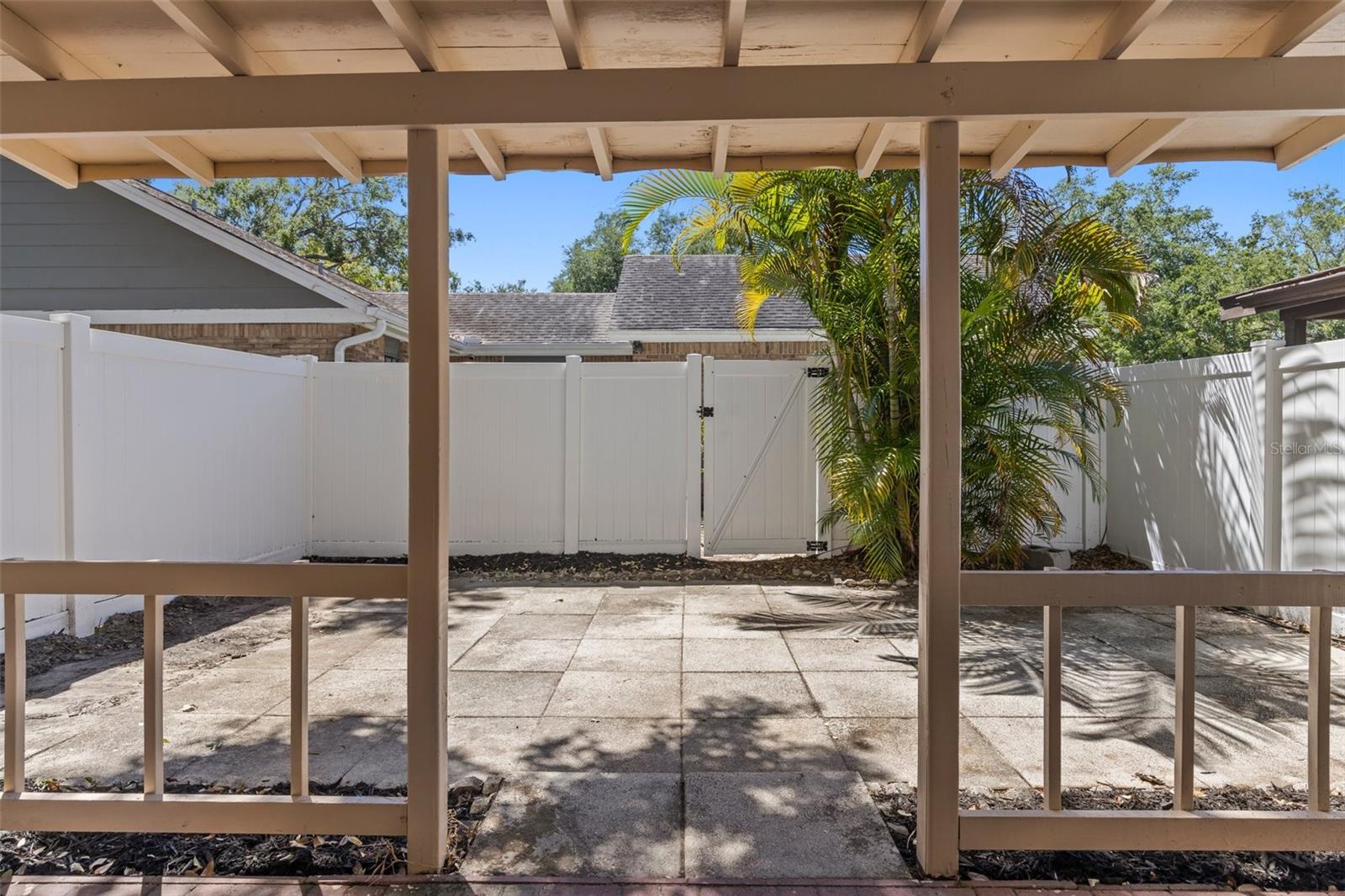 Back Patio