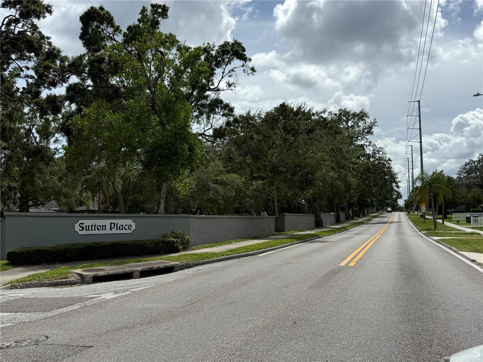 Entrance from Albany Avenue