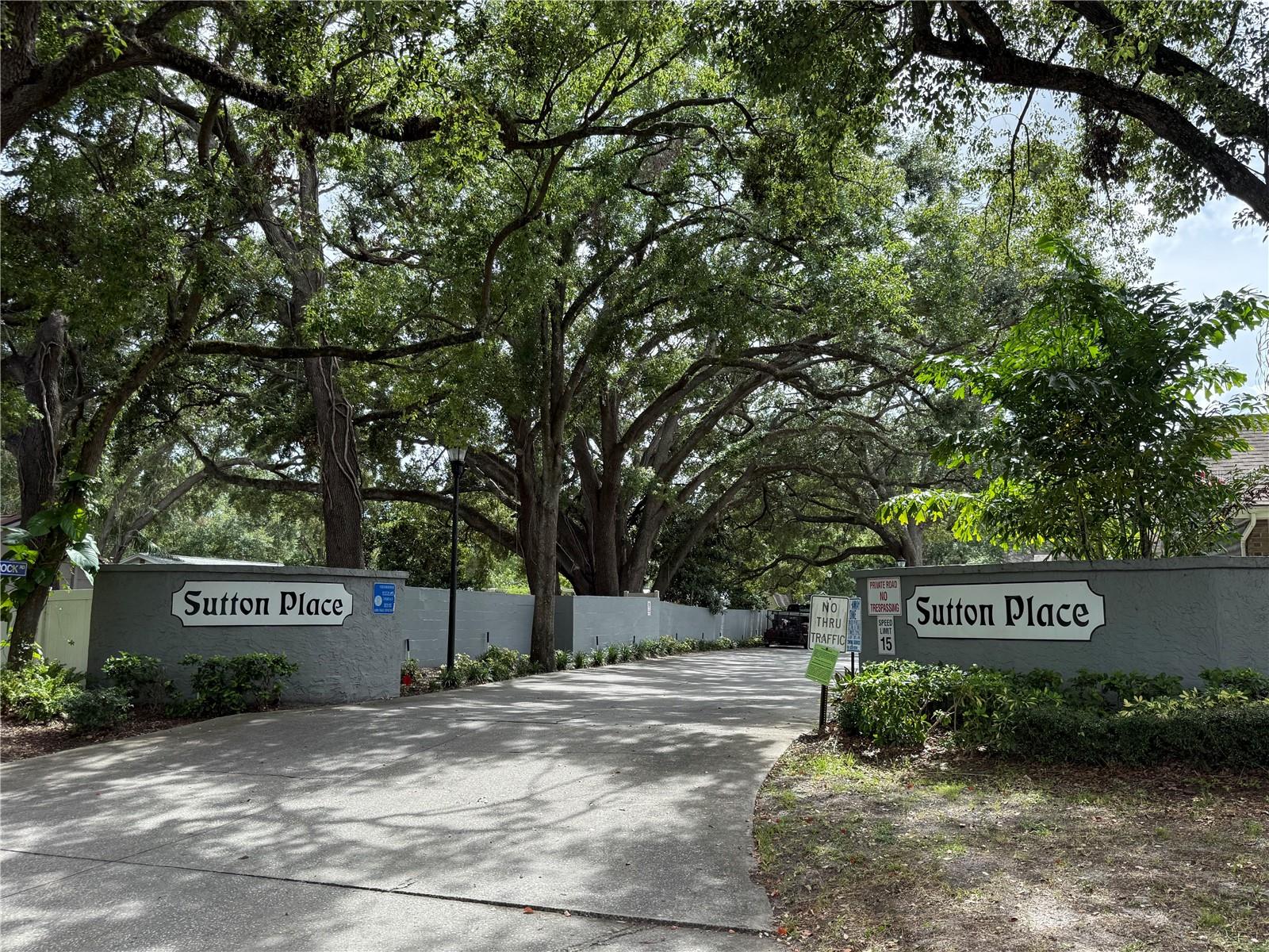 Entrance from Rome Avenue