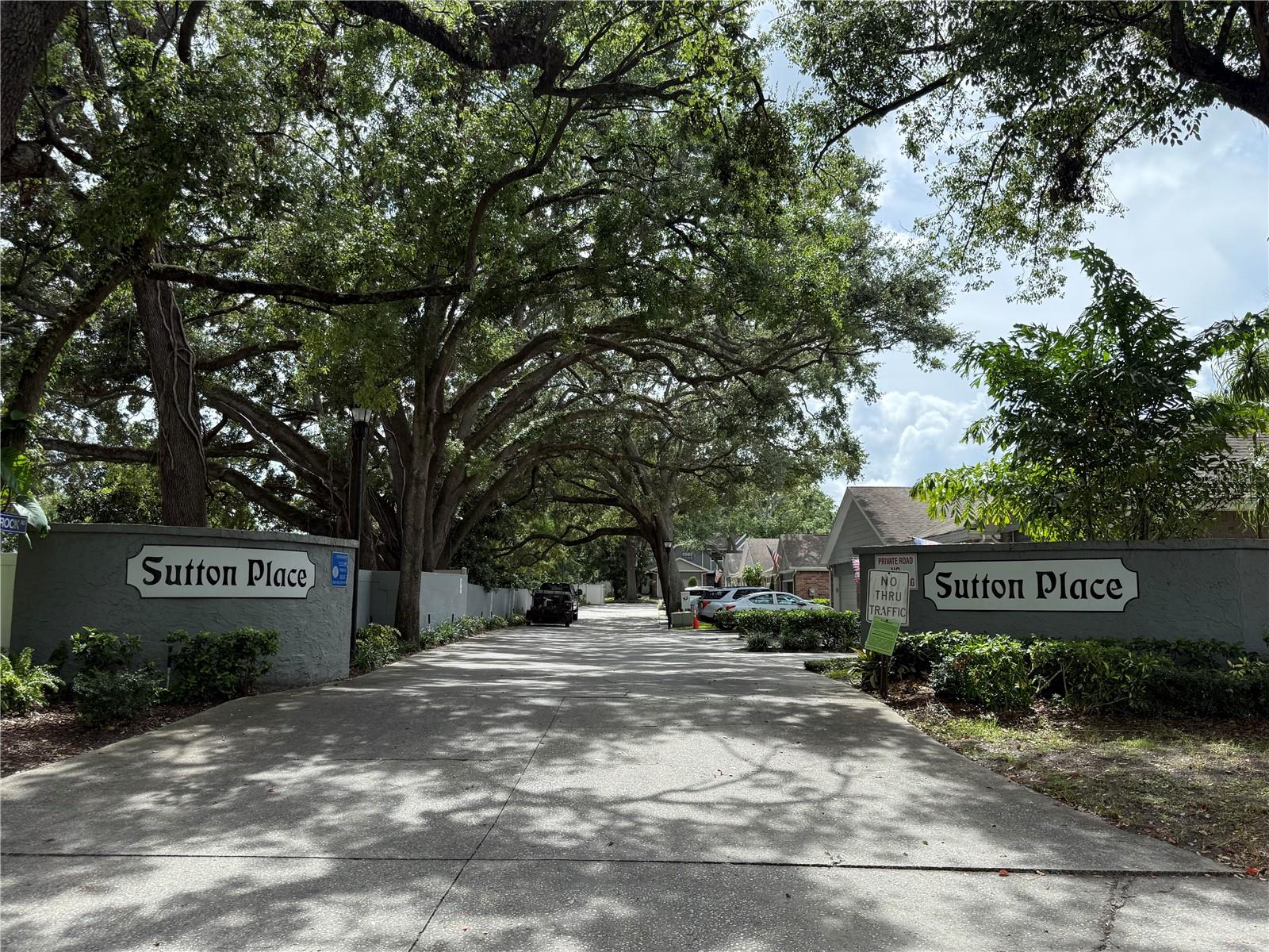 Entrance from Rome Avenue