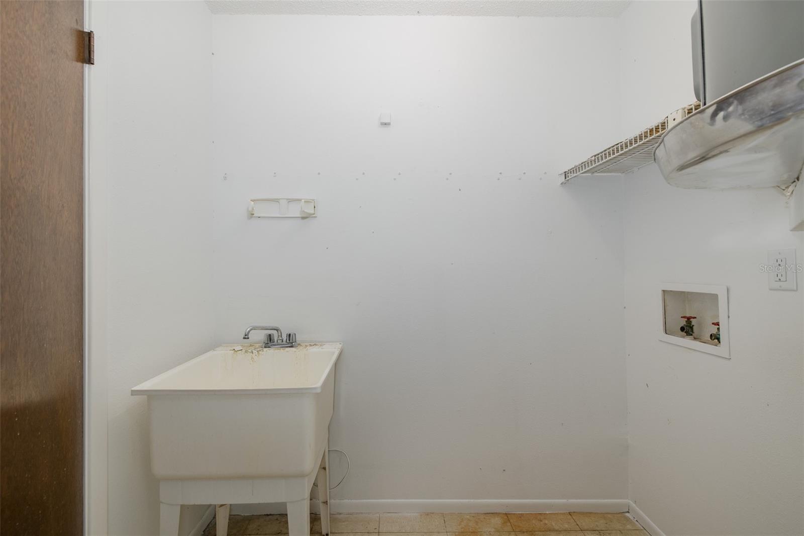 inside Utility room