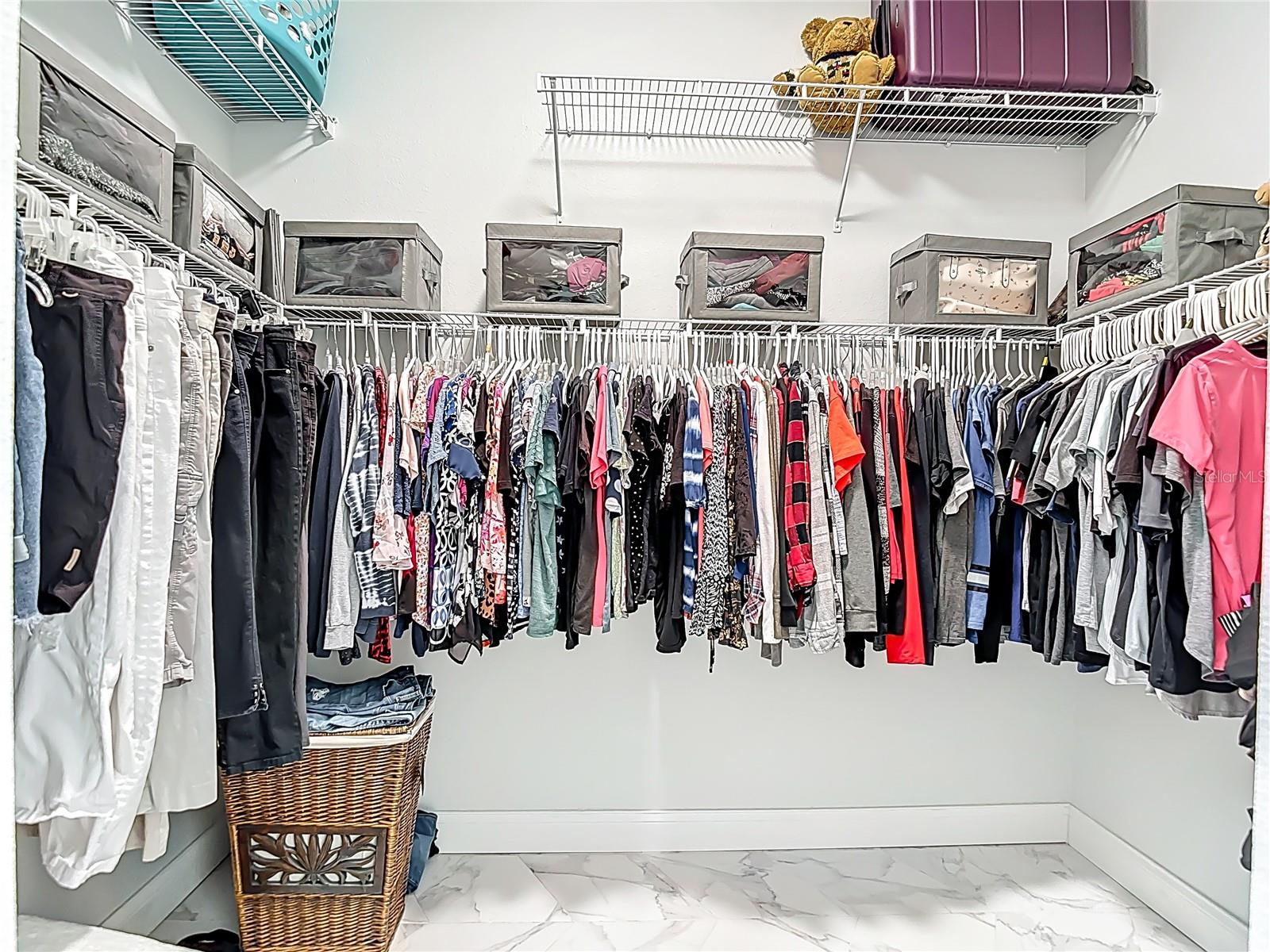 Primary Walk-in Closet