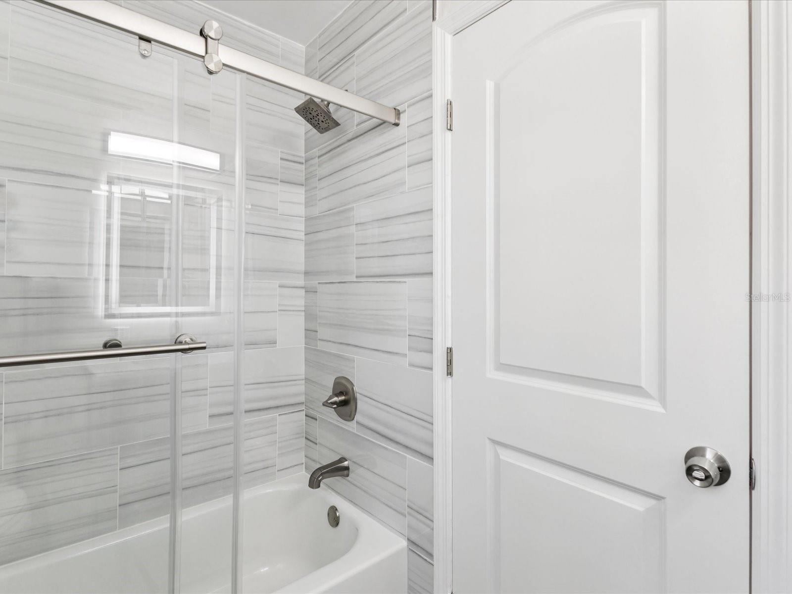Downstairs full bath