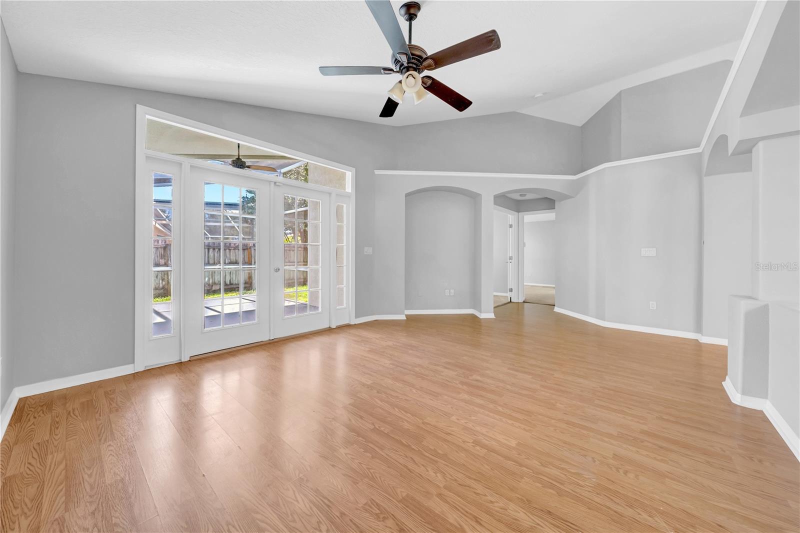 Livingroom/French Doors.