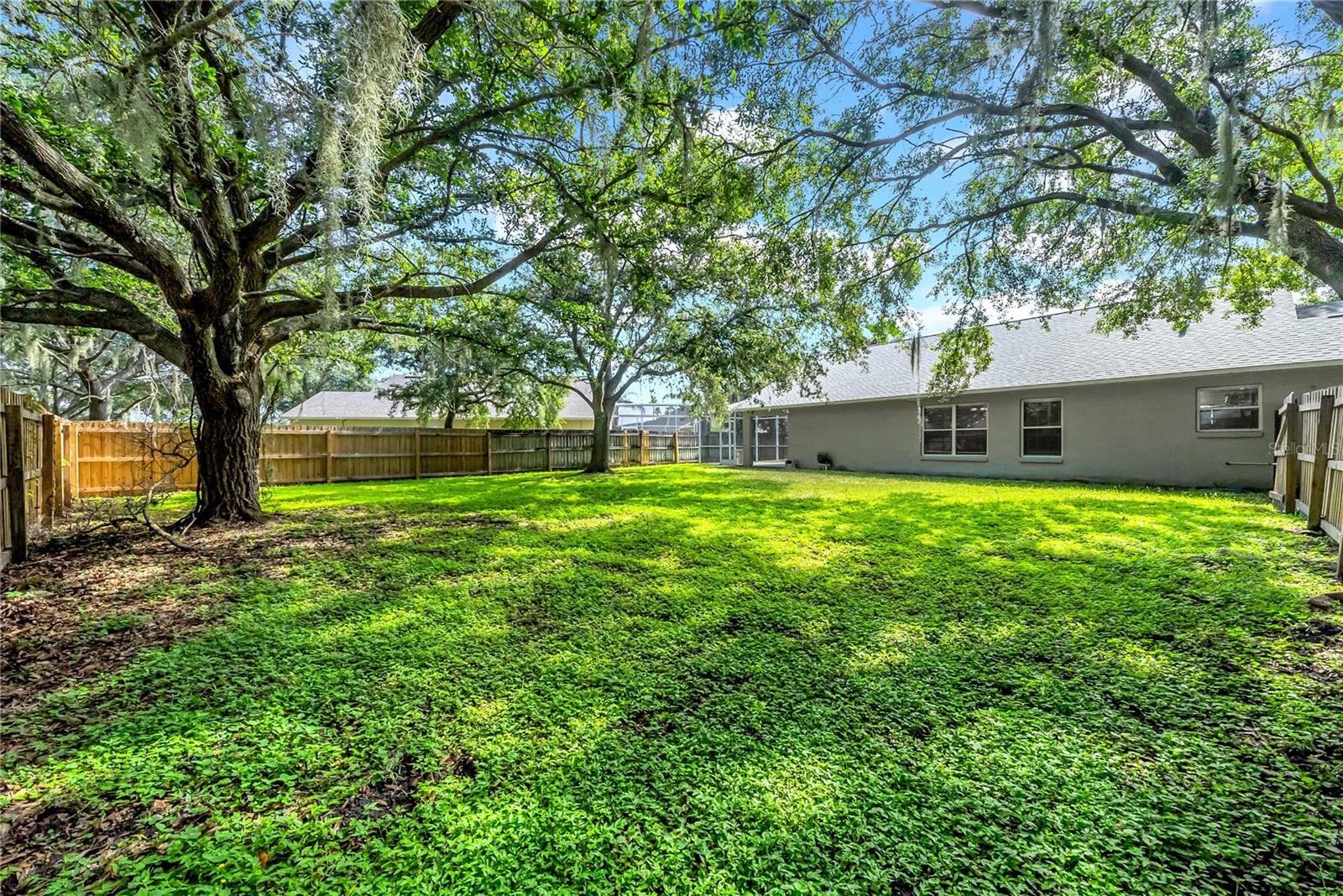 Backyard/Corner Lot.