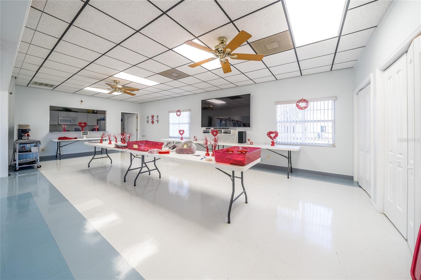 Clubhouse interior