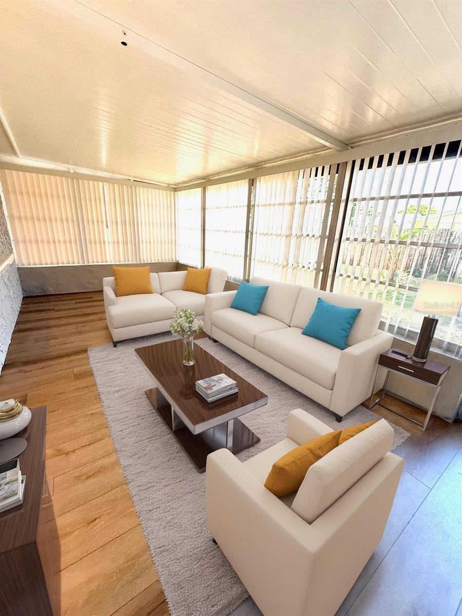 Virtually Staged Bonus Room