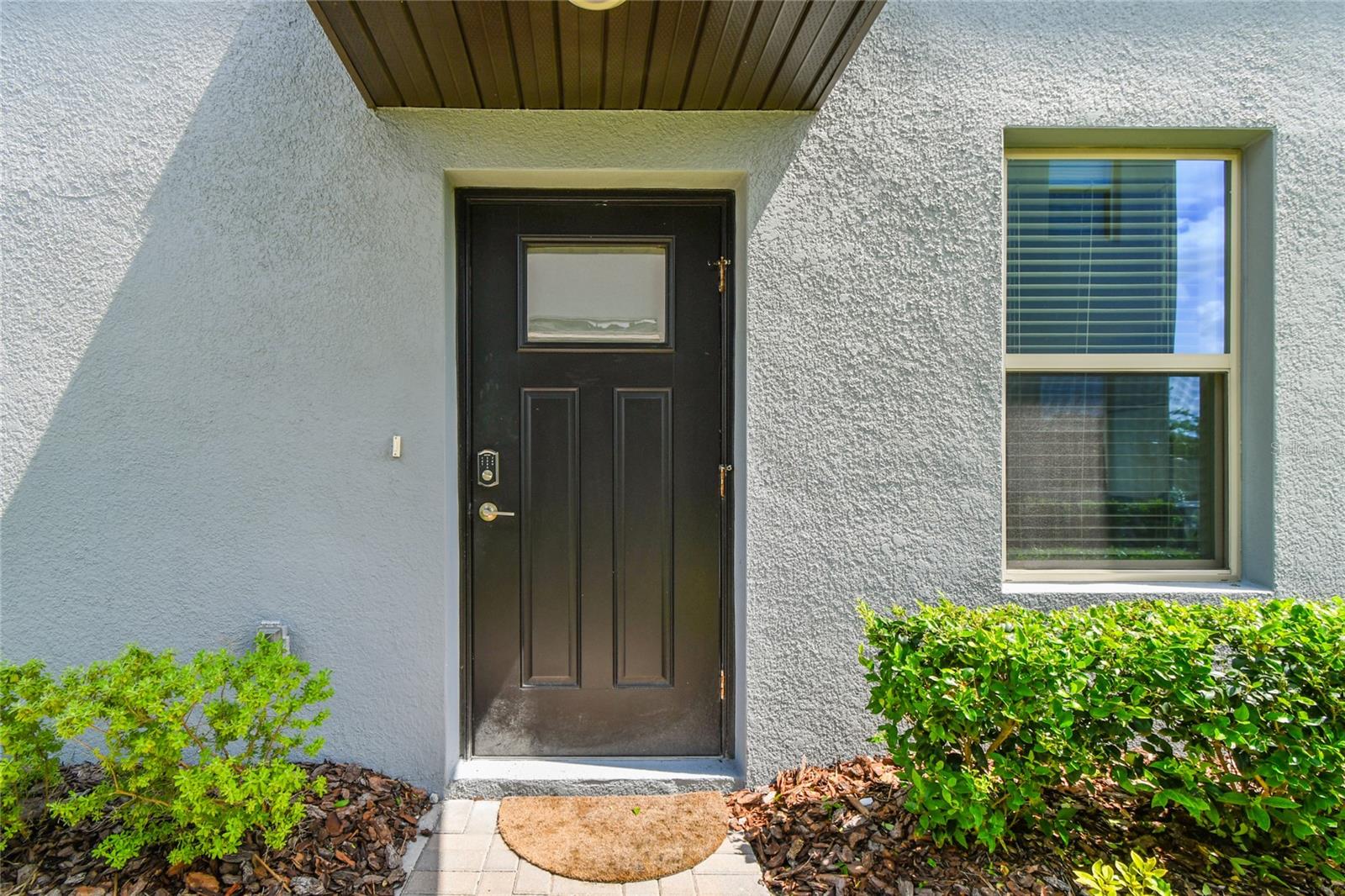 Side entrance