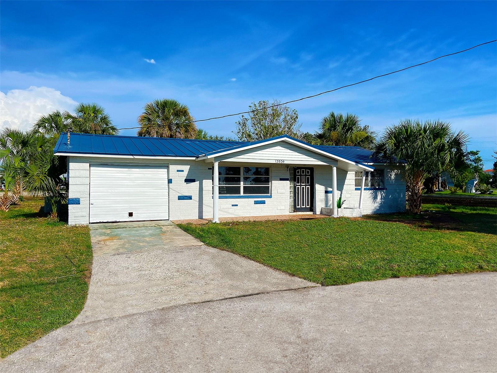 Front of home.