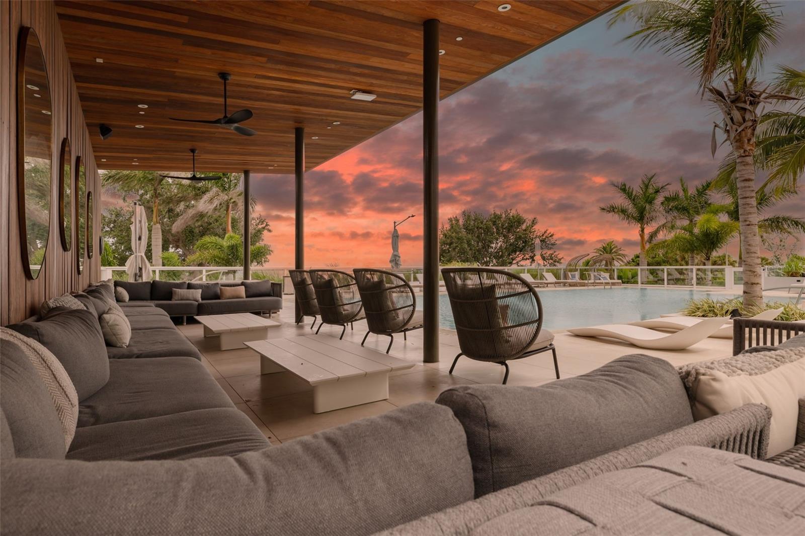Outdoor community amenities